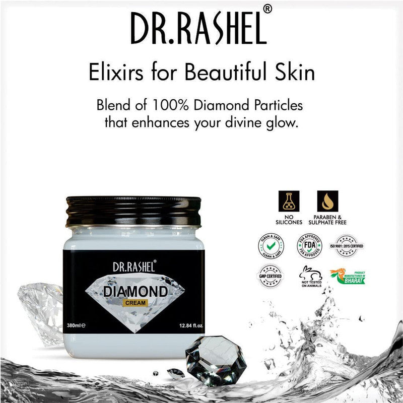 Dr.Rashel Diamond Deep Cleansing Cream 380ml Pack of 4