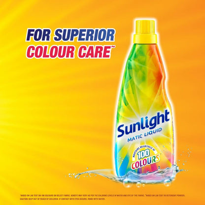 Sunlight Matic Washing Liquid 4L Pack of 3