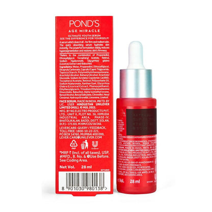 Age Miracle Ponds Retinol Bakuchol Ultimate Youth 10% Serum 28ml