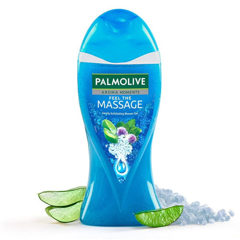 Palmolive Aroma Moments Massage Gently Exfoliating Shower Gel 250ml Pack of 2