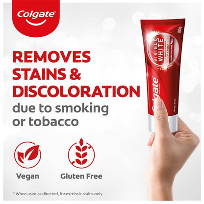 Anticavity Colgate Visible White Sparkling Mint Toothpaste 50g