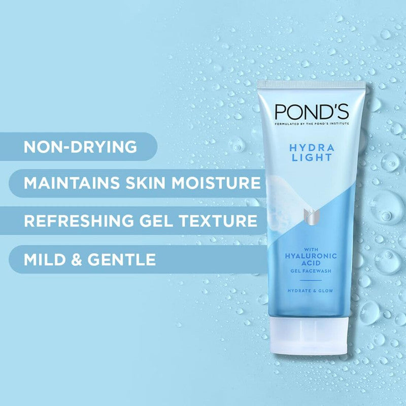 Ponds With Hydrate & Glow Hydra Light Gel Face Wash 100g