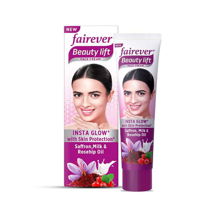 Fairever Beauty Lift Insta Glow with Saffron & Milk Cream 25g