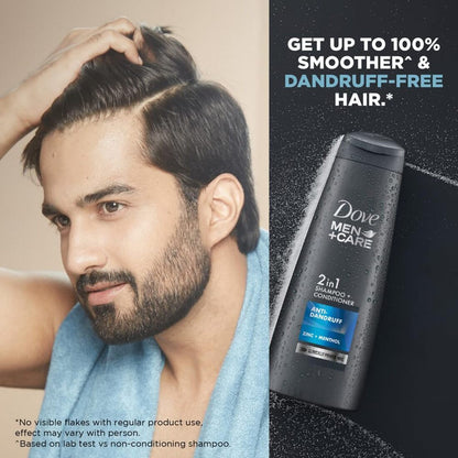 Anti-Dandruff 2 in 1 Dove Men+Care Shampoo + Conditioner 650ml