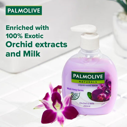 Palmolive Orchid & Milk Irresistible Softness Hand Wash 250ml Pack of 2