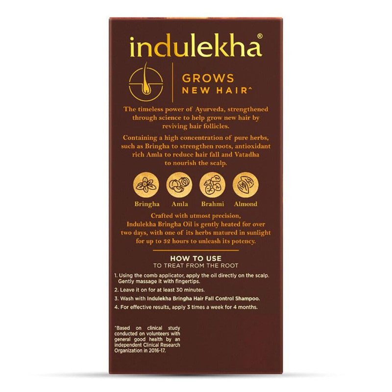 Indulekha Ayurvedic Grows New Hair Bringha Hair Oil 100ml