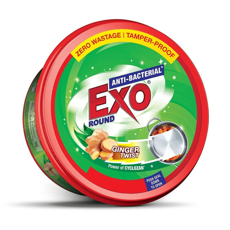 Exo Anti-Bacterial Round Ginger Twist Dishwash Bar 250g