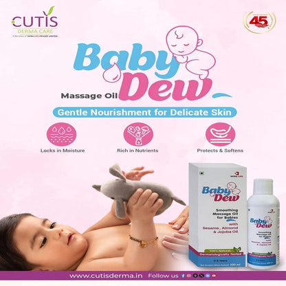 Intra Life Baby Dew Smoothing Massage Oil 100ml