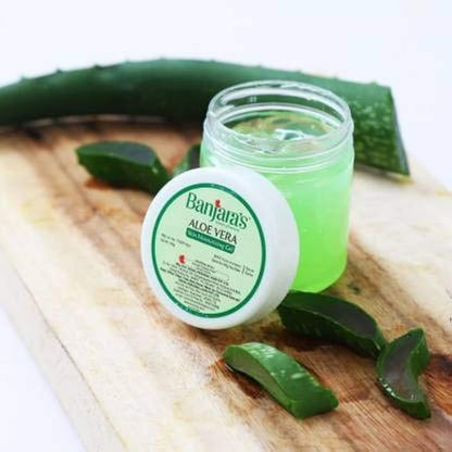 Moisturizing Aloe Vera Banjara's Skin Gel 100g