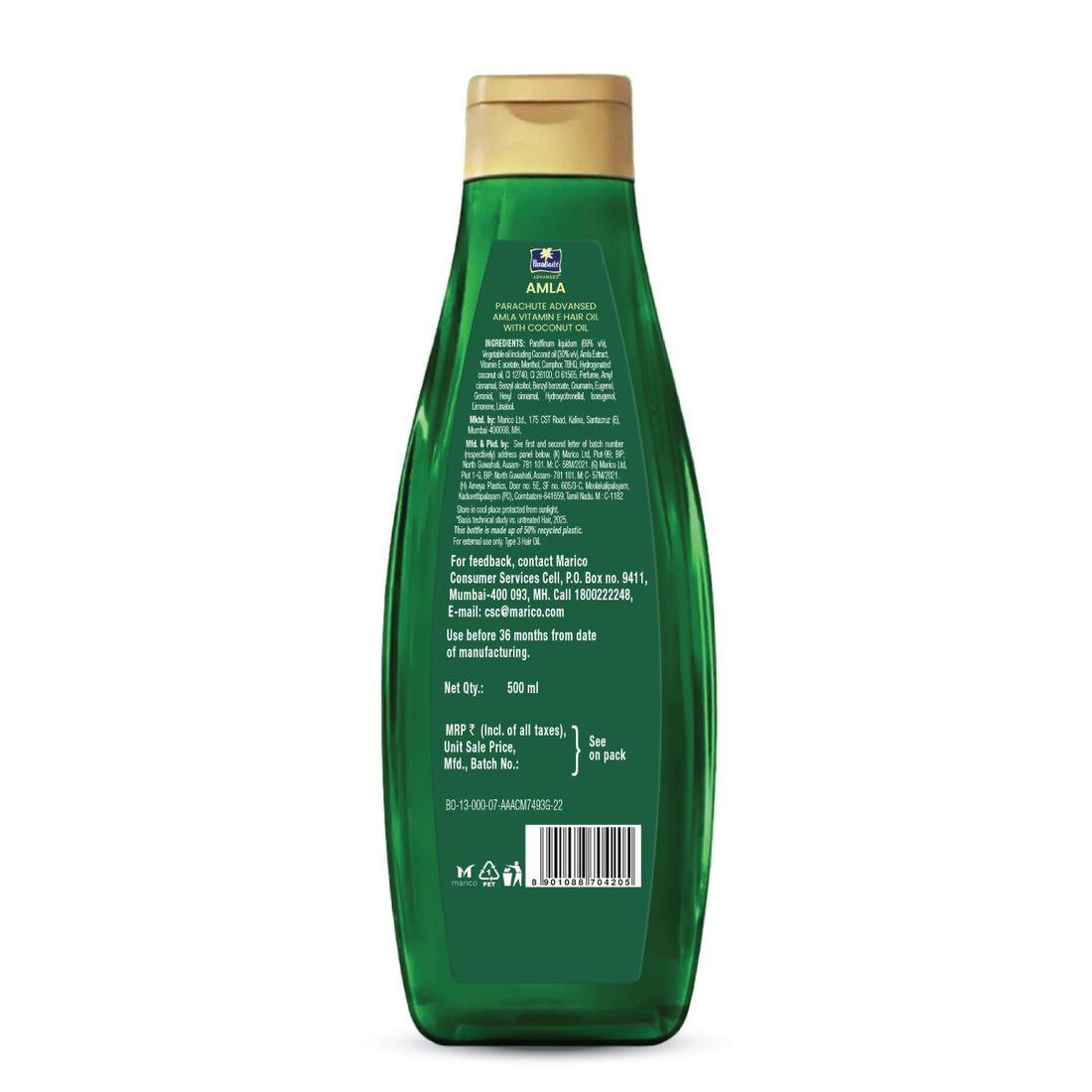 Parachute Advansed Amla Hair Oil 500ml