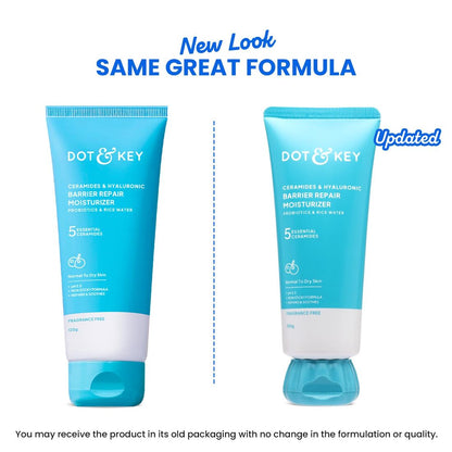 Dot & Key Skincare Ceramides & Hyaluronic Barrier Repair Moistturizer 100g