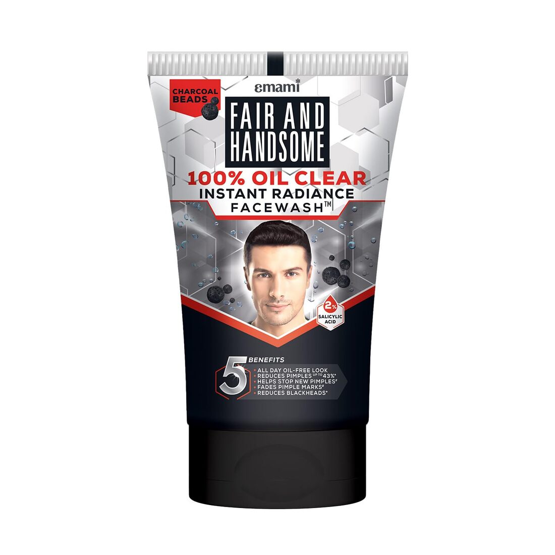 Emami Smart And Handsome 100% Oil Clear Face Wash 100g
