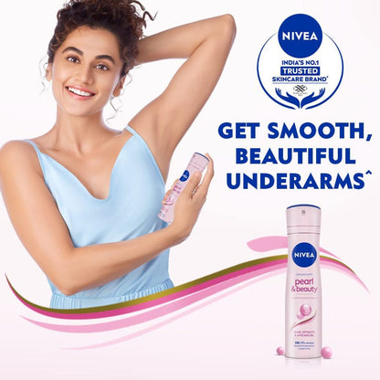 Nivea Pearl & Beauty Deodorant (123gm)(Pack of 1)