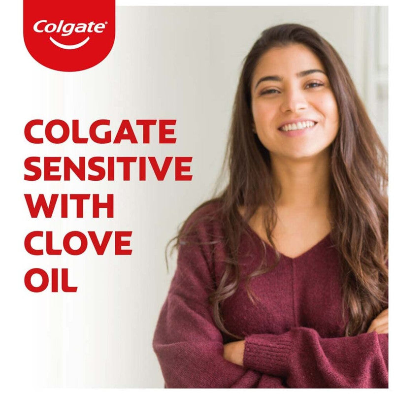 Colgate Sensitive Clove Oil Anticavity Toothpaste (2x80g) Pack of 2