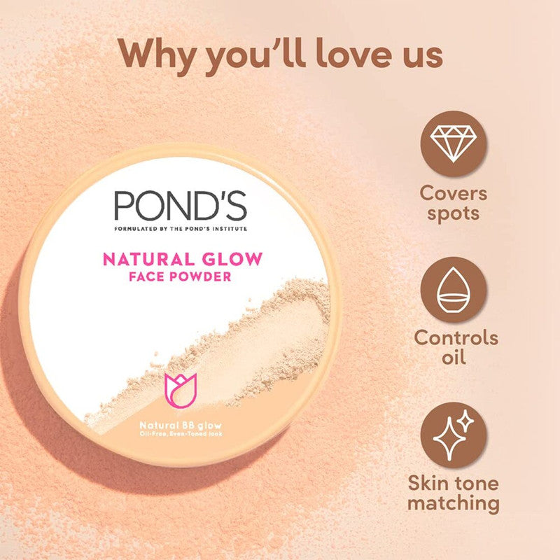 Ponds Natural Glow Natural BB Glow Face Powder 30g Pack of 4