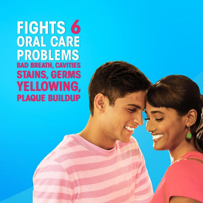 Closeup Fights 6 Oral Care Toothpaste Green Tea + Clay 150gm