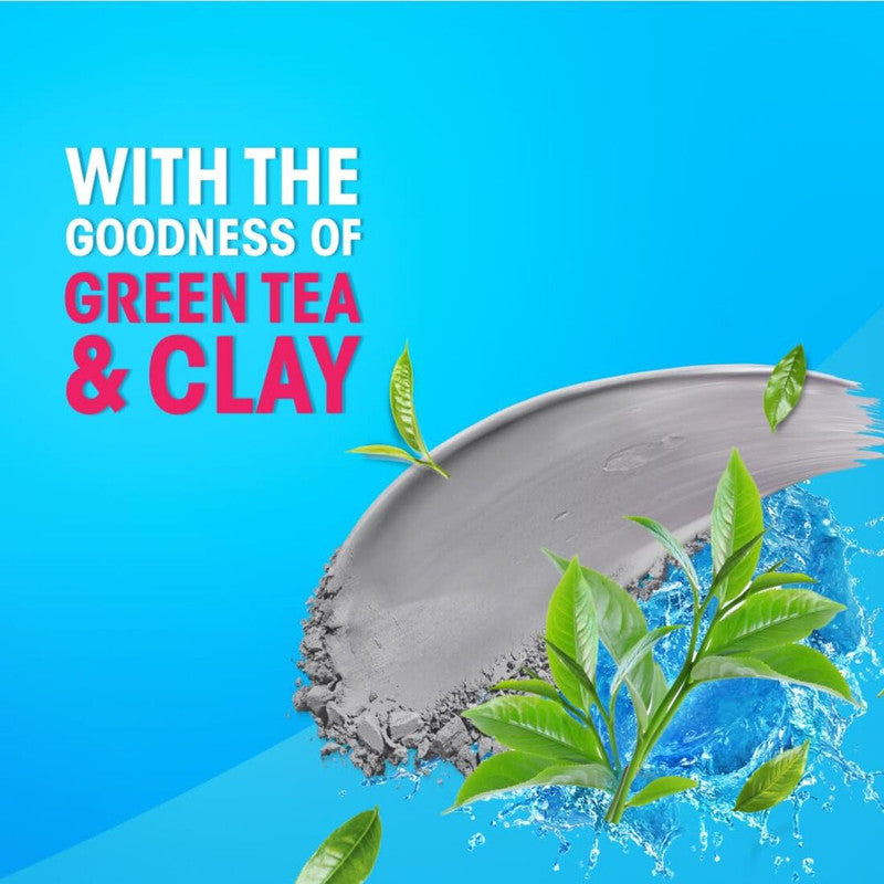 Closeup Green Tea + Clay Fights 6 Oral Care Toothpaste 150g Pack of 2