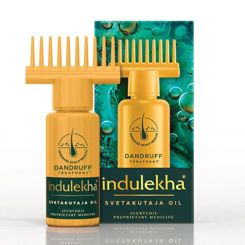 Indulekha Ayurvedic Dandruff Treatment Svetakutaja Hair Oil 100ml