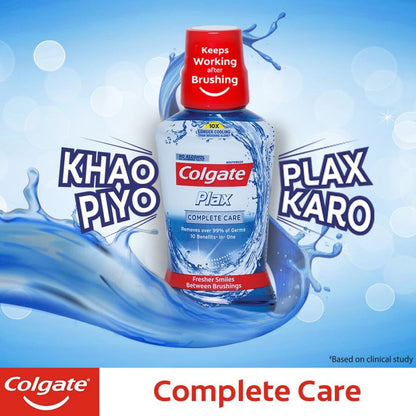 Colgate Plax Longer Cooling 10X Complete Care Mouthwash 250ml