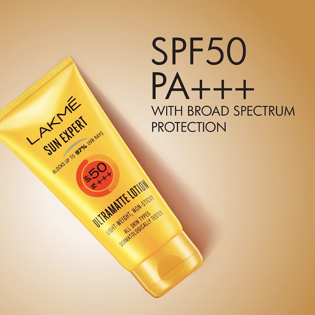 Lakme Sun Expert 50 SPF PA+++ Ultramatte Lotion 50ml