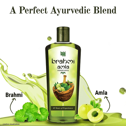 Herbal Bajaj 90 ml Brahmi Amla Hair Oil, Liquid