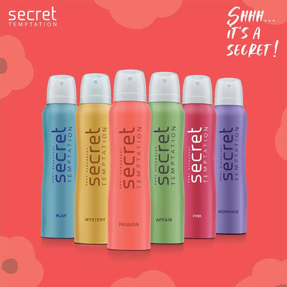Secret Temptation Passion Deodorant for Women, 50ml