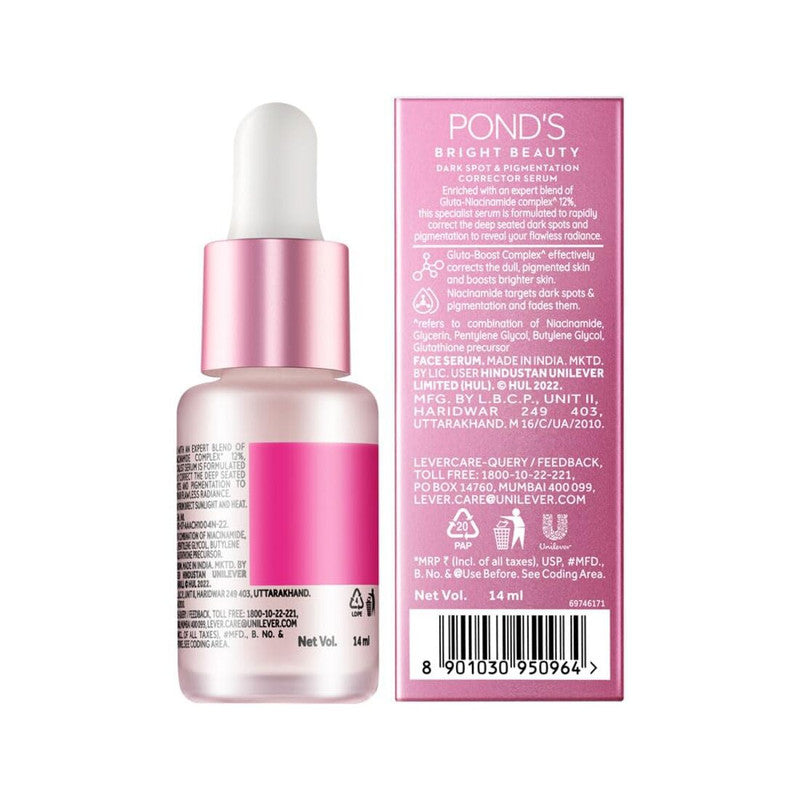 Ponds Bright Beauty Gluta Niacinamide Serum 14ml