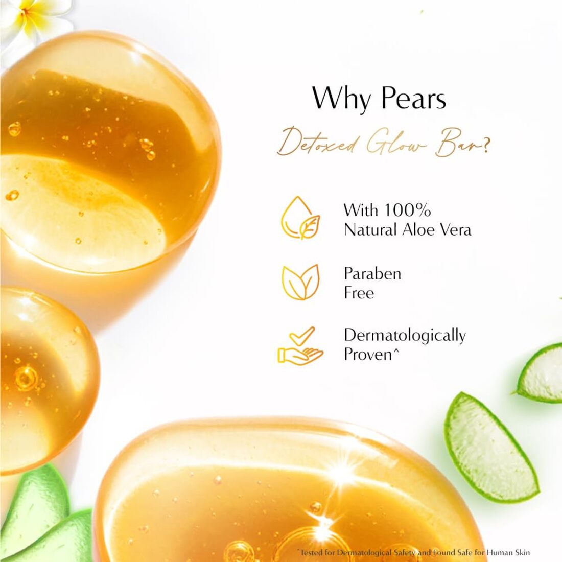 Pears Naturalé Aloe Vera Detoxifying Soap Bar 125g Without Box