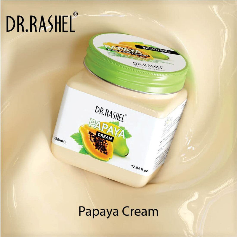 Dr.Rashel Papaya Deep Cleansing Cream 380ml Pack of 4