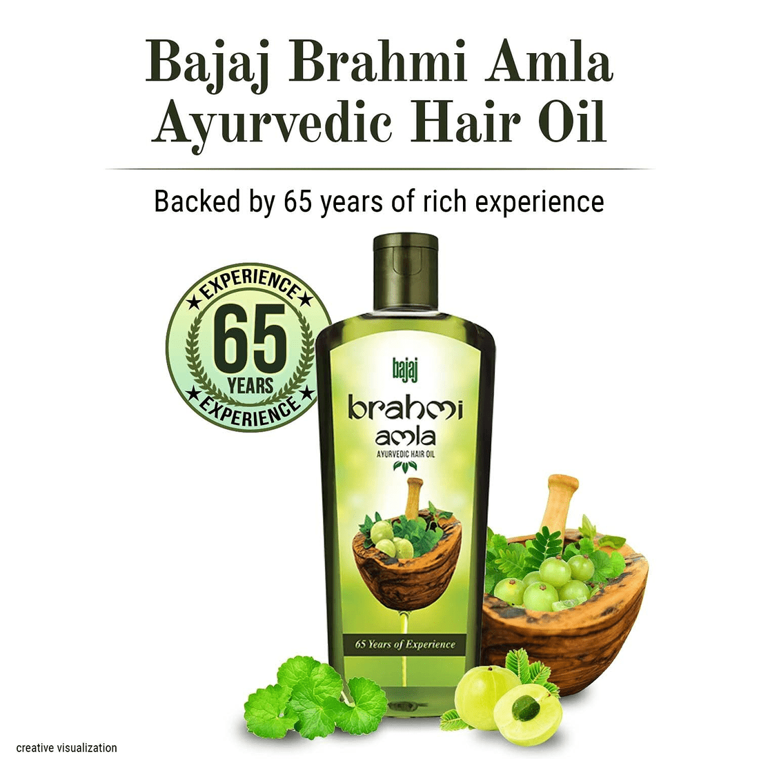 Herbal Bajaj 90 ml Brahmi Amla Hair Oil, Liquid