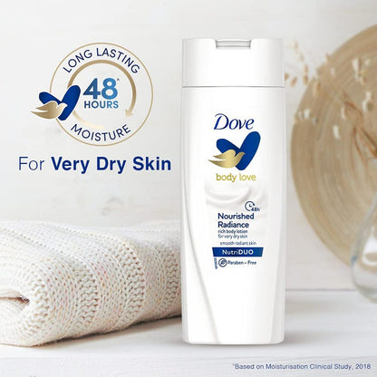 Dove Nourshed Radiance Body Lotion (90ml)(Pack of 1)