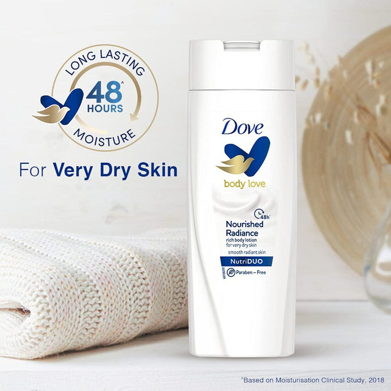 Dove Nourshed Radiance Body Lotion (90ml)(Pack of 2)