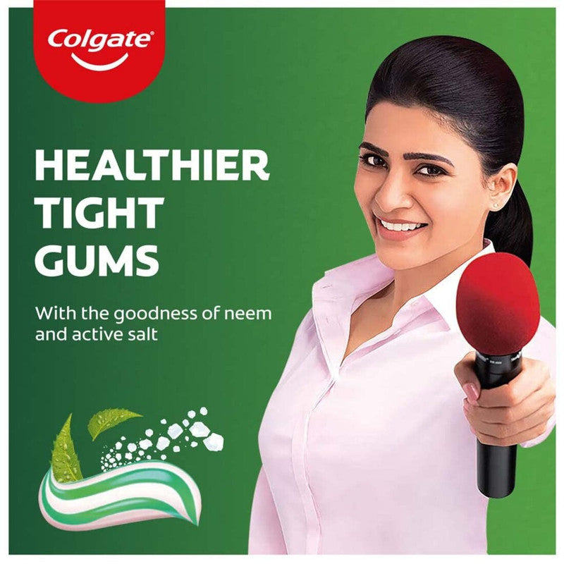 Colgate Active Salt Neem Anticavity Healthy Tight Gums Toothpaste 200g Pack of 2