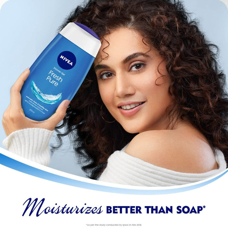 Nivea Fresh Pure Shower Gel (125ml)(Pack of 2)
