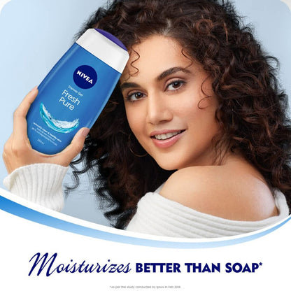 Nivea Fresh Pure Shower Gel (125ml)(Pack of 2)