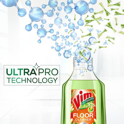 Refreshing Vim Lemongrass With Salt Floor Cleaner 500ml