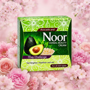 Noor Herbal Beauty Avocado & Aloe Vera Gentle Facial Cream 30g