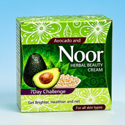 Noor Herbal Beauty Avocado Aloe Vera Everyday Face Care Cream 30g