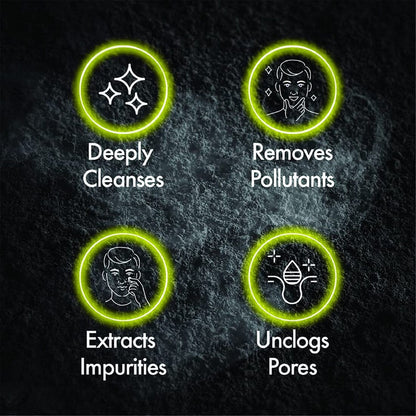 Ponds Men Pollution Out Deep Clean Face Wash - 100g (Pack Of 3)