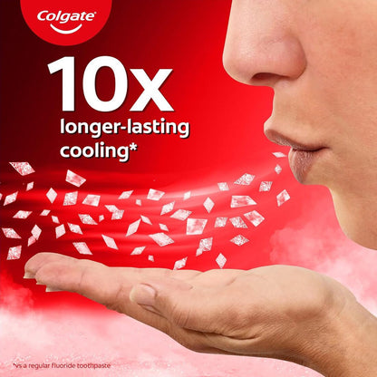 Colgate Spicy Fresh MaxFresh With Cooling Toothpaste Crystals 10X 70gm