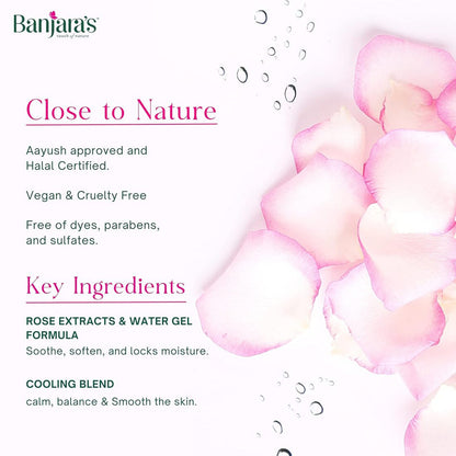 Banjara's Rose Water Gel Soft & Young 100ml