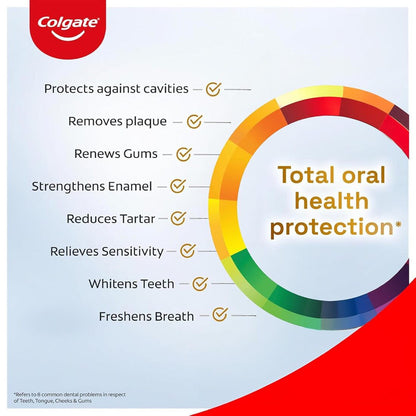 Colgate Total 12 Advanced Health Anticavity Toothpaste 80g Pack of 2