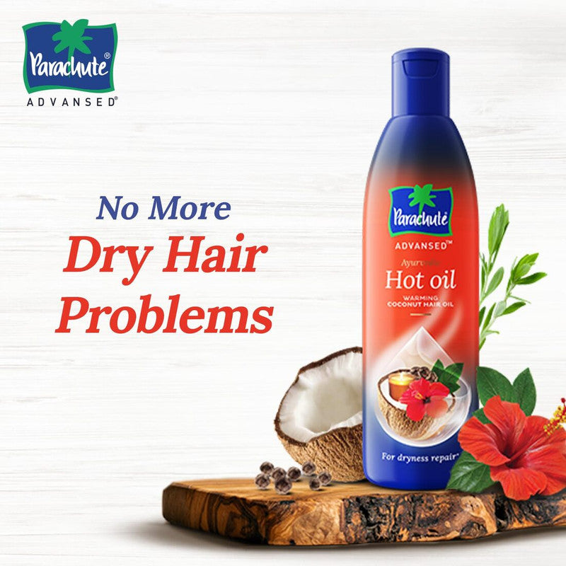 Parachute Advansed Hot Cocconut Hair Oil 145ml Pack of 2