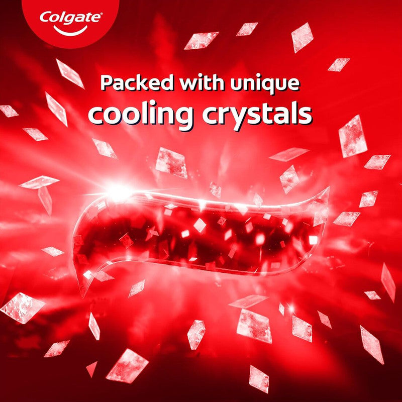 Colgate Spicy Fresh MaxFresh With Cooling Toothpaste Crystals 10X 150gm