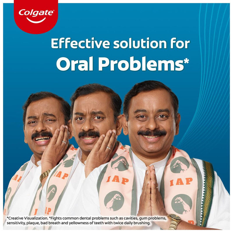 Colgate Active Salt Anticavity Toothpaste (300gm)(Pack of 2)