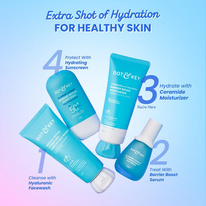 Dot & Key Skincare Ceramides & Hyaluronic Barrier Repair Moistturizer 100g