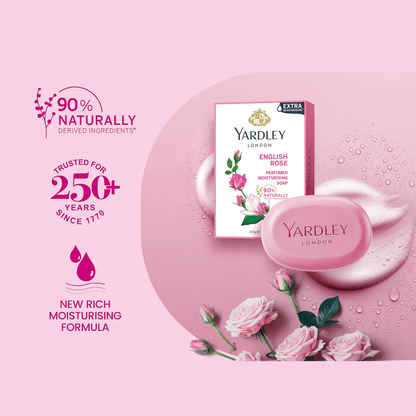 Yardley London English Rose Luxury Soap 100g Without Box