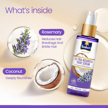 Parachute Advansed Ultra Nourish Coconut & Rosemary Hair Serum 100ml