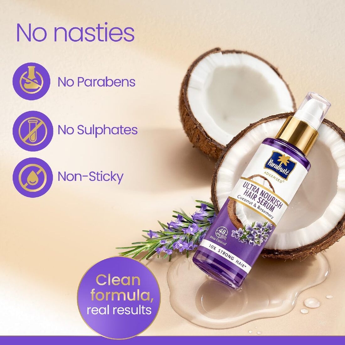 Parachute Advansed Ultra Nourish Coconut & Rosemary Hair Serum 100ml