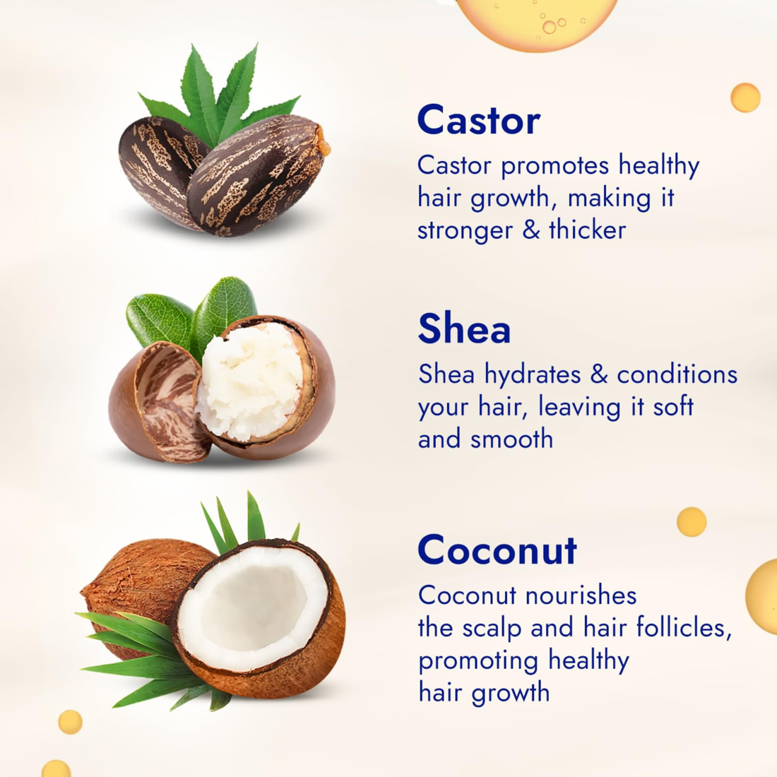 Parachute Advansed Castor & Shea Enriched Coconut Hair Oil 300ml